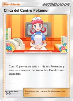 Chica del Centro Pokémon