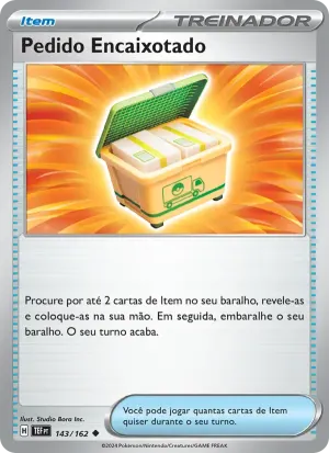 Pedido Encaixotado
