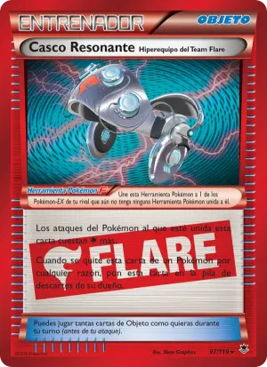Casco Resonante Hiperequipo del Team Flare