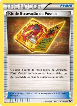 Kit de Escavação de Fósseis