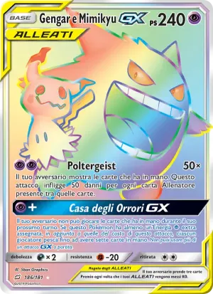 Gengar e Mimikyu GX