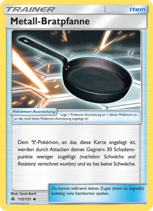 Metall-Bratpfanne