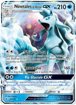Ninetales di Alola GX