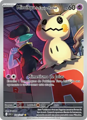 Mimikyu da Equipe Rocket