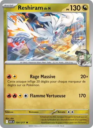 Reshiram de N