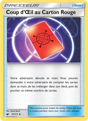 Coup d’Œil au Carton Rouge
