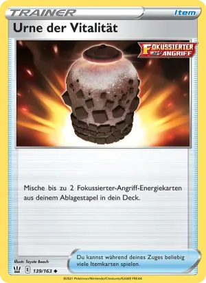 Urne der Vitalität