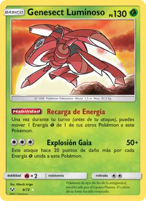 Genesect Luminoso