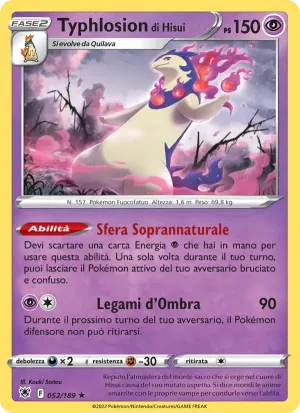 Typhlosion di Hisui