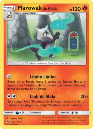 Marowak de Alola