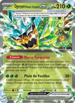 Ogerpon Masque Turquoise-ex