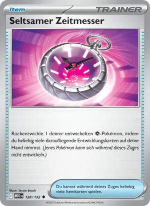 Seltsamer Zeitmesser