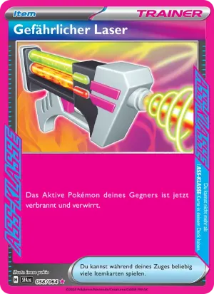 Gefährlicher Laser