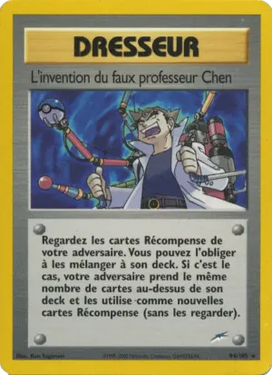 L'invention du faux professeur Chen