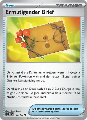 Ermutigender Brief