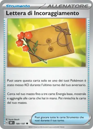 Lettera di Incoraggiamento