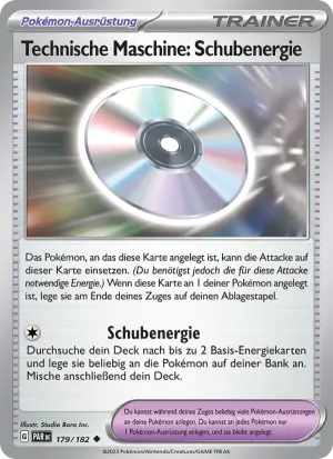 Technische Maschine: Schubenergie