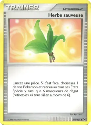 Herbe sauveuse