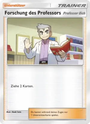 Forschung des Professors