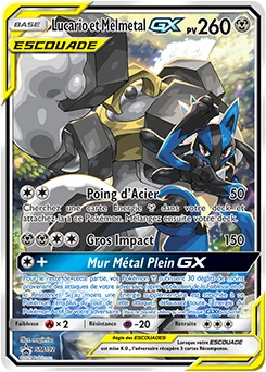 Lucario et Melmetal GX
