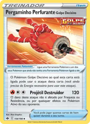 Pergaminho Perfurante Golpe Decisivo
