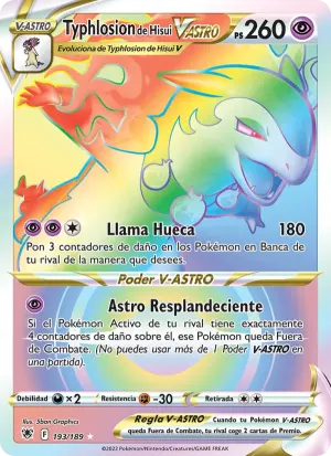 Typhlosion de Hisui V-ASTRO