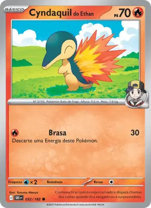 Cyndaquil do Ethan