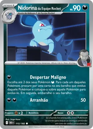 Nidorina da Equipe Rocket