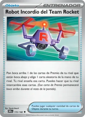 Robot Incordio del Team Rocket