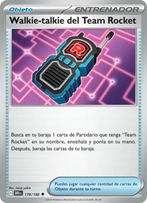 Walkie-talkie del Team Rocket