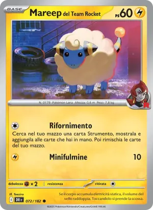 Mareep del Team Rocket