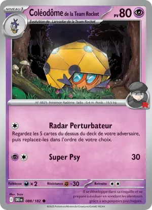 Coléodôme de la Team Rocket