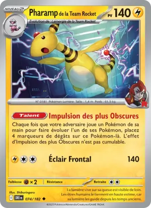 Pharamp de la Team Rocket