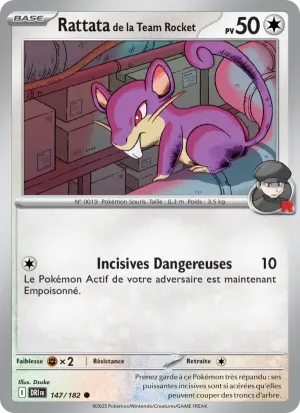 Rattata de la Team Rocket