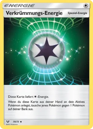Verkrümmungs-Energie
