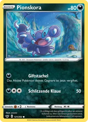 Pionskora