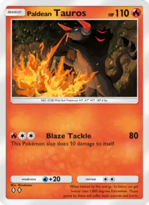 Paldean Tauros