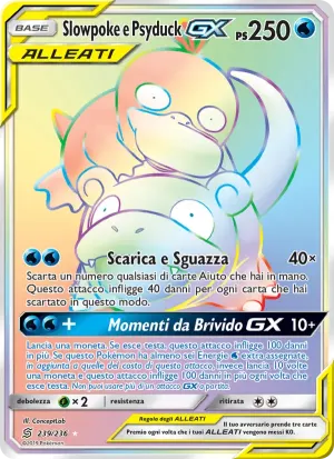 Slowpoke e Psyduck GX