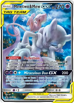 Mewtwo y Mew GX