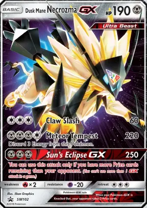 Necrozma Melena Crepuscular GX