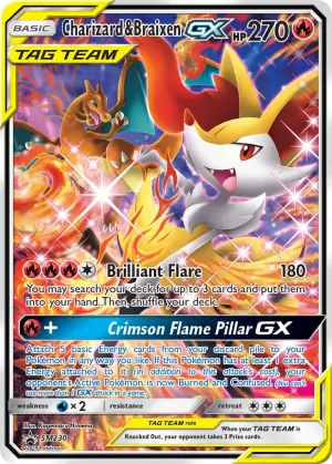 Charizard e Braixen GX