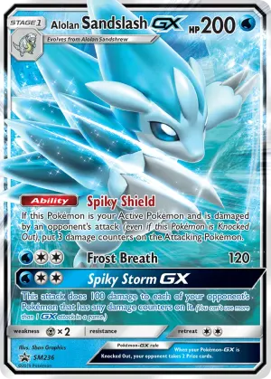 Sandslash di Alola GX
