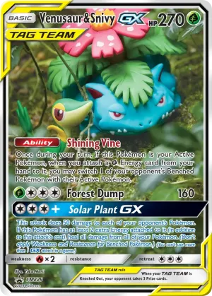 Venusaur e Snivy GX