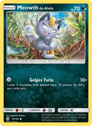 Meowth de Alola