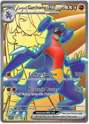 Cynthia's Garchomp ex