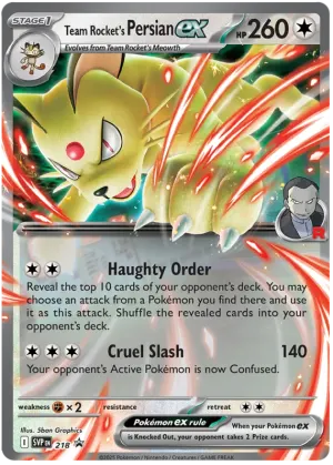 Team Rocket's Persian ex