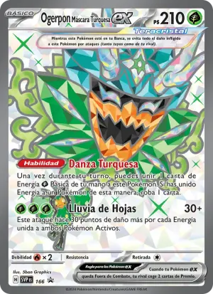 Ogerpon Máscara Turquesa ex