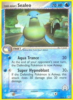 Team Aqua's Sealeo