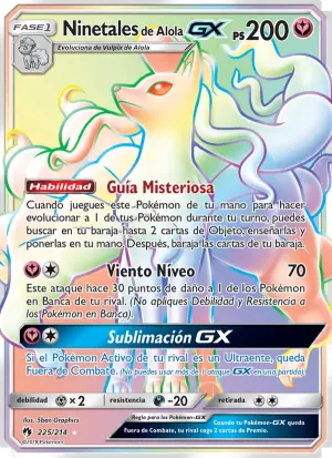 Ninetales de Alola GX