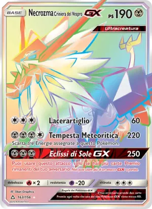 Necrozma Criniera del Vespro GX